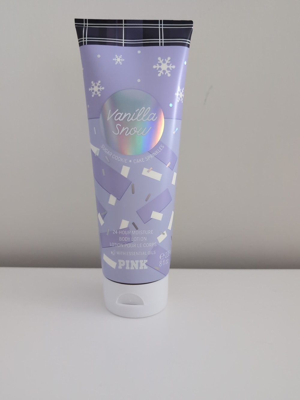 PINK Victoria's Secret Lavender Vanilla Snow Body Lotion Discontinued Vintage